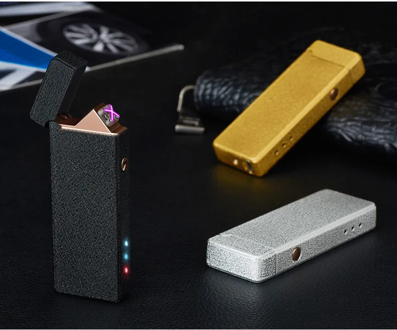 Plasma Cigarette Lighter USB For Smoking Electronic Rechargeable