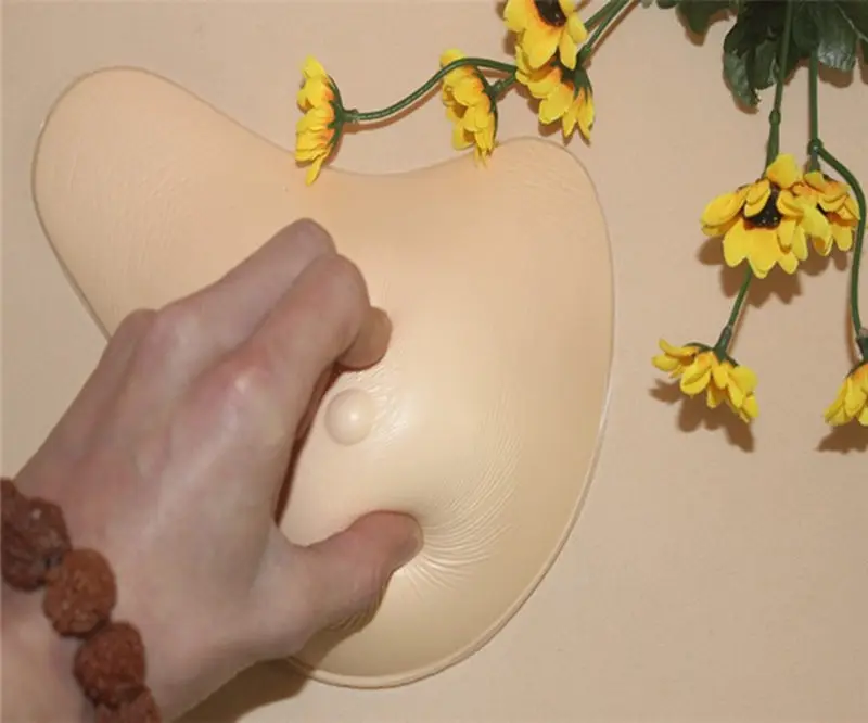 

Fake Breasts 230g/Pair 75A Size2 Medical Silicone Breast Forms For Mastectomy Breast After Women Compensate Breasts Prosthesis