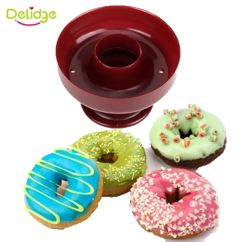 Delidge 1 PC DIY Donuts Maker Mold Food Grade Plastic Doughnuts Maker