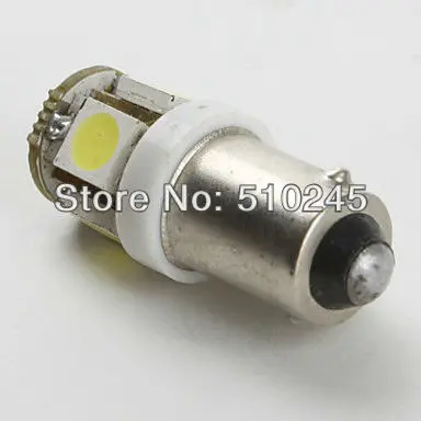 100 XFree авто LED BA9S 6523 1895 H6W T4W 5 LED SMD 5050 Клин светодиодные лампы 5SMD белый/зеленый/синий/красный/желтый