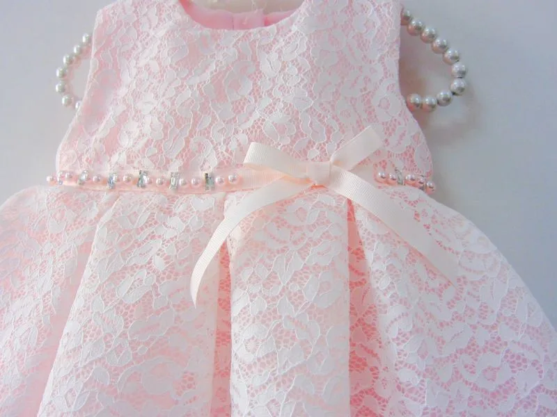 Г. Новые осенние платья для маленьких девочек розовые вечерние платья принцессы на свадьбу и день рождения с курткой платье на крестины для детей от 0 до 24 месяцев