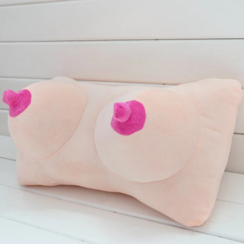 Креативная плюшевая подушка пенис игрушка кукла большие груди грудь игрушки пара забавные подарки мягкая модель Подушка эротический сексуальный подарок