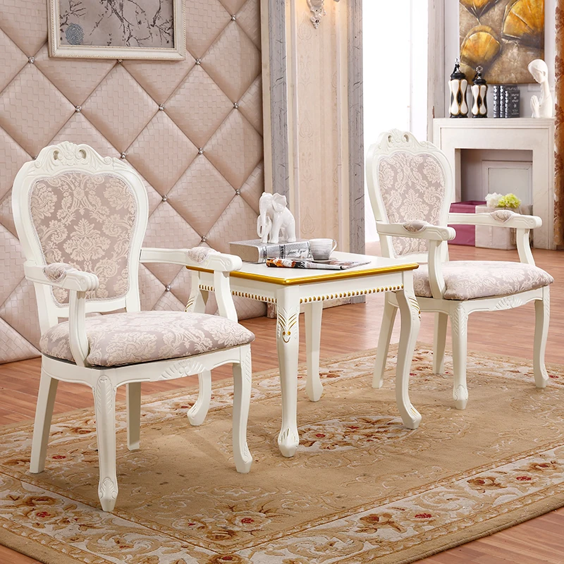 

European solid wood coffee table side balcony small sofa a few corner simple negotiating square dining teasideend