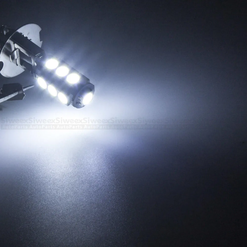 H3 PK22S светодиодный, 13 SMD, 5050 чипов, светодиодный, белый, автомобильный светильник s, противотуманный светильник, лампа, головной светильник, лампа постоянного тока 12 В