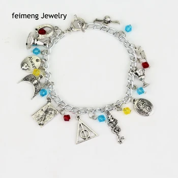 

Free Shipping a Lot HP Horcrux Charm Bracelet Fashion Women 's High Quality Gift Movie Jewelry Factory Direct Sale