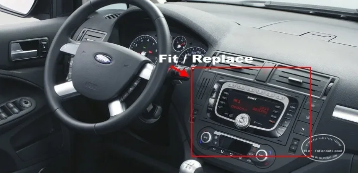 Sale Liandlee 2 din Car Android GPS Android navigation navi For Ford C-Max 2008~2011 maps CD DVD palyer radio HD Screen OBD2 TV 1