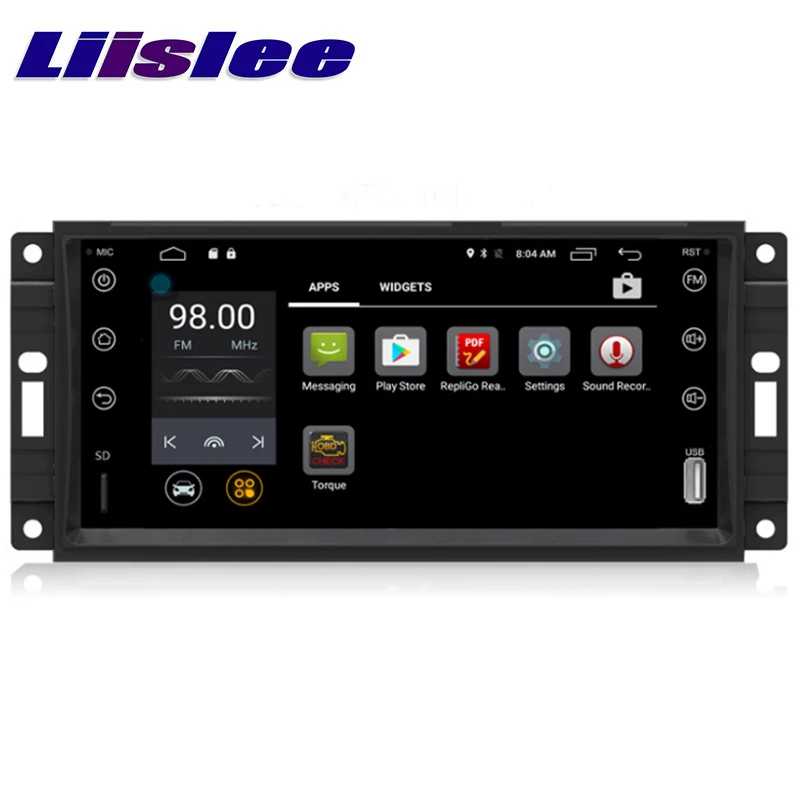 LiisLee Автомобильный мультимедийный gps HiFi аудио Радио стерео для Jeep Liberty Cherokee KK 2008~ 2013 стиль навигации NAVI