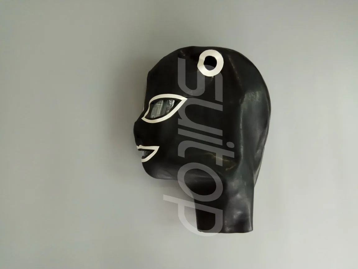 

Suitop latex Hoods for women