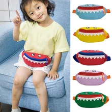 MoneRffi детская поясная сумка, мультяшная нагрудная сумка для мальчиков и девочек, кошелек для денег, поясная сумка, Kawaii, сумка на пояс для бега