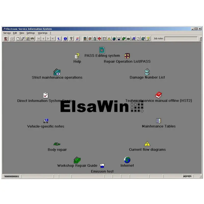Высокое качество ElsaWin 6,0 авто ремонт программного обеспечения elsawin 5,3 Elsa Win 5,2 HDD жесткий диск диагностики профессиональный инструмент для автомобилей/грузовиков