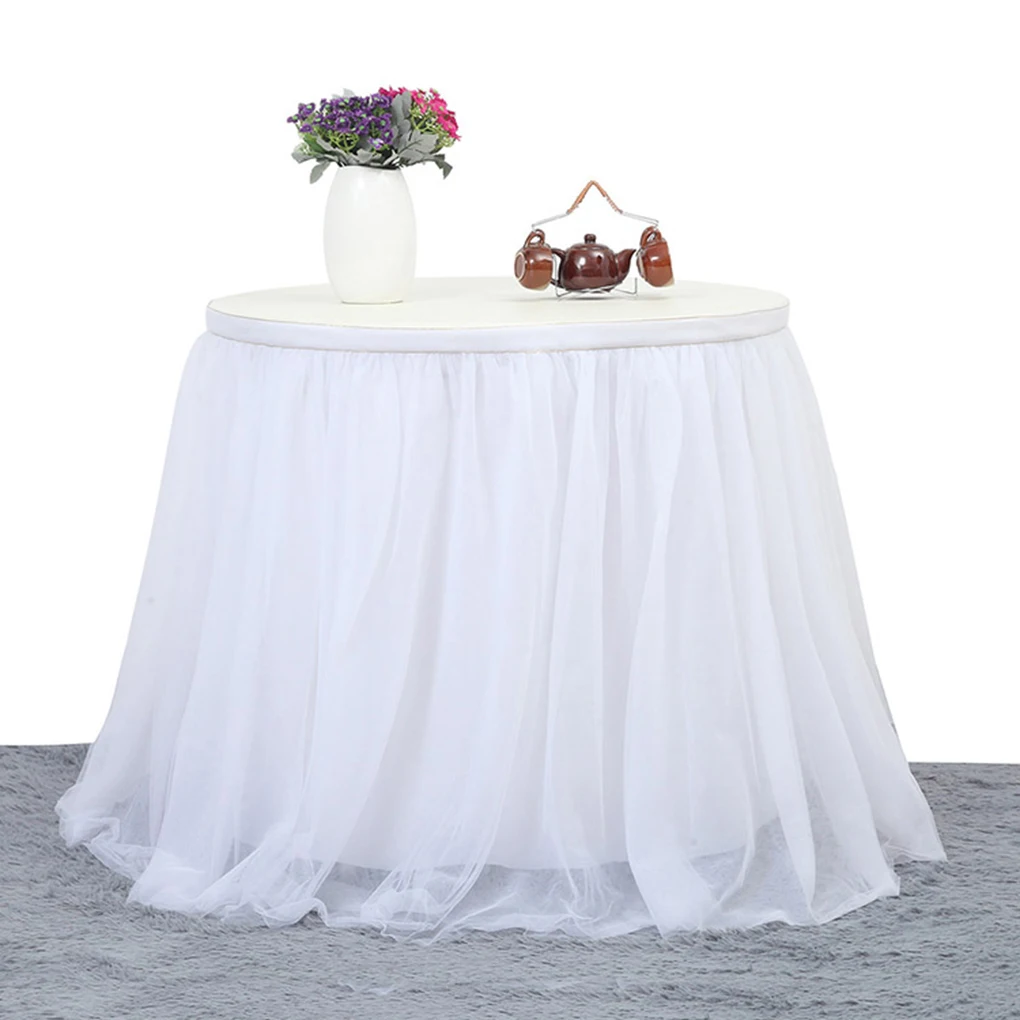 Buy Romantic Wedding Party Birthday Tulle Tutu Table