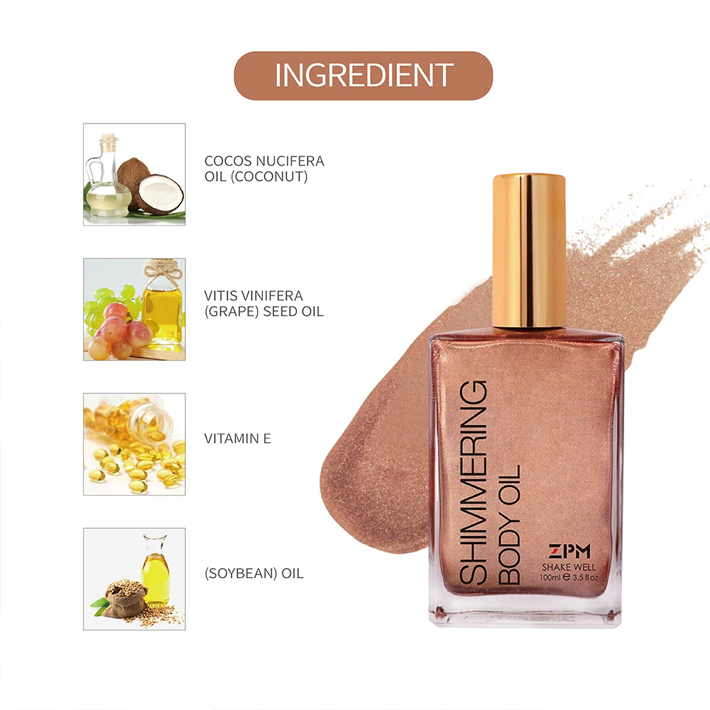 Bronzeadores e Iluminadores Tanque de Côco Vitamina e Hidratante Brilhantes Óleo Corporal Natural Alta Qualidade Solar-óleo Kiss Zpm 4 Beleza e saúde