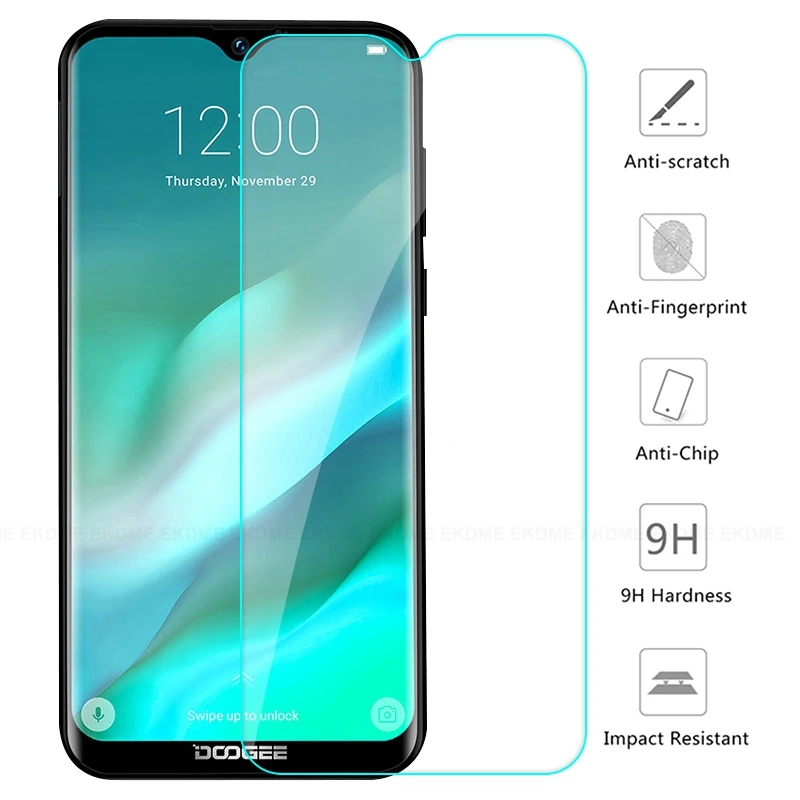 

9H Protective Tempered Glass For Doogee Y8 Y7 Y6 X20 X20L X5 Max Pro Screen Protector Film Glass For Doogee X11 X70 X80 S60