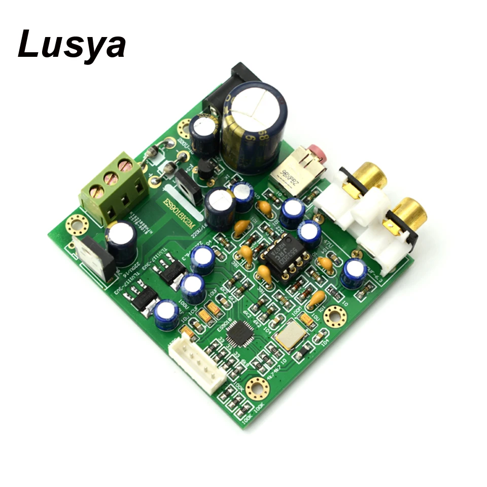 

ES9018K2M ES9018 I2S Input DAC Decoder Board Mill Plate HIFI DAC Supports IIS-32bit 384K/DSD64 128 256 F5-007