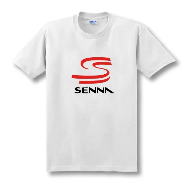 Brand-New-HERO-F1-AYRTON-SENNA-T-Shirt-Men-Size-S-2XL-Casual-Short-sleeved-T
