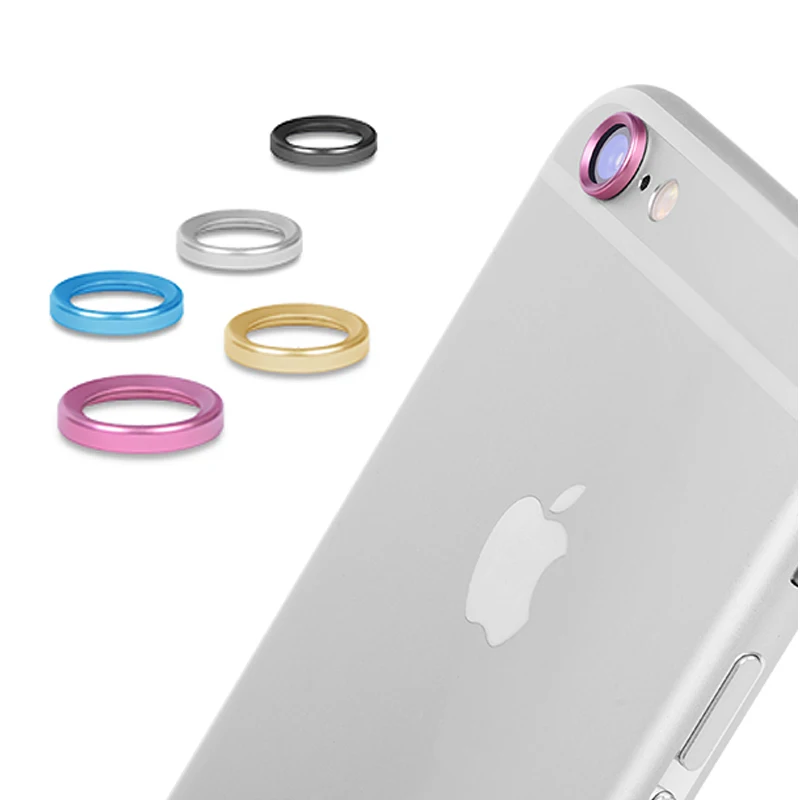 

Metal Rear Camera Lens Protective Ring Cover Protector Protection For iPhone 6 6s 6s plus Case Luxury Mobile Phone Accessories