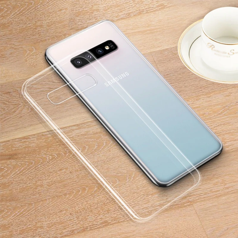 Чехол для Samsung J4 J6 Plus J8 2018 чехол S10 e S10e матовый однотонный Galaxy A30 A50 A70 A70S A51 A71 мягкий