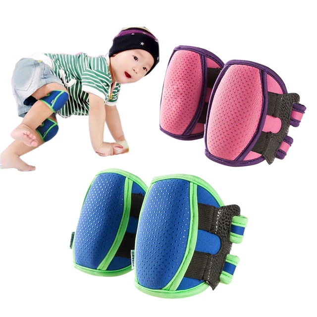 1 Pair Baby Knee Pads Protector Sponge Kids Children Knee Support