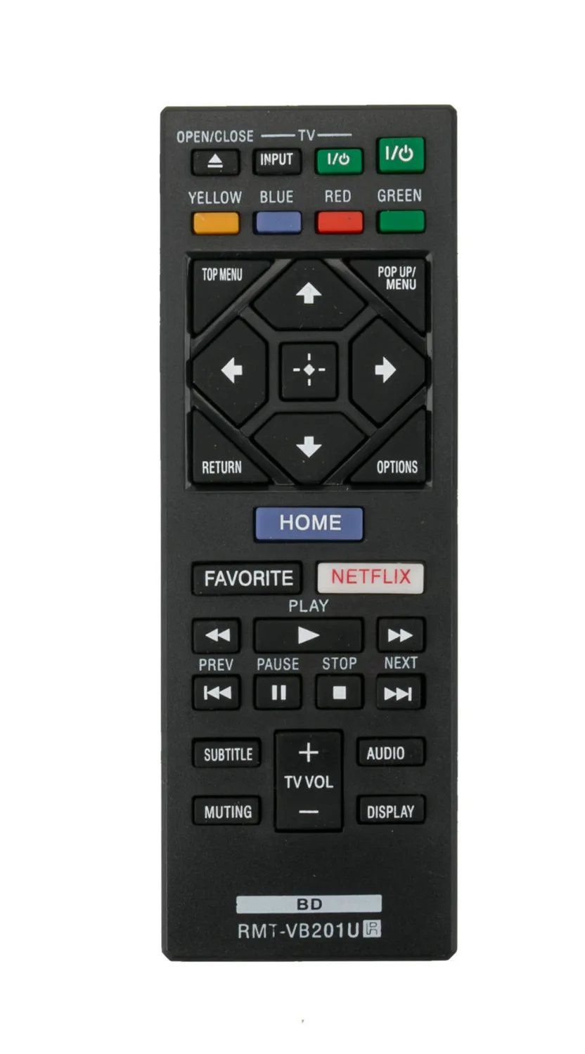 New RMT-VB201U Replace Remote Control fit for Sony BDP-S3700 BDP-BX370 BDP-S1700 Blu-ray Player | Электроника