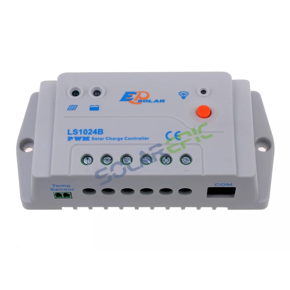 

10A Epever LandStar PWM Common Positive Solar Charge Controller 12V/24V LS1024B RS485/Modbus/Battery Temperature Communication