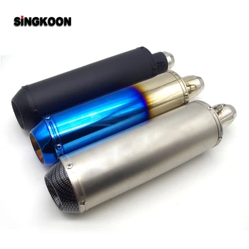 

2019 The Newest 51mm Universal motorcycle exhaust muffler Pipe escape moto FOR cb500f cb190r burgman 650 vespa gts 300 f800r