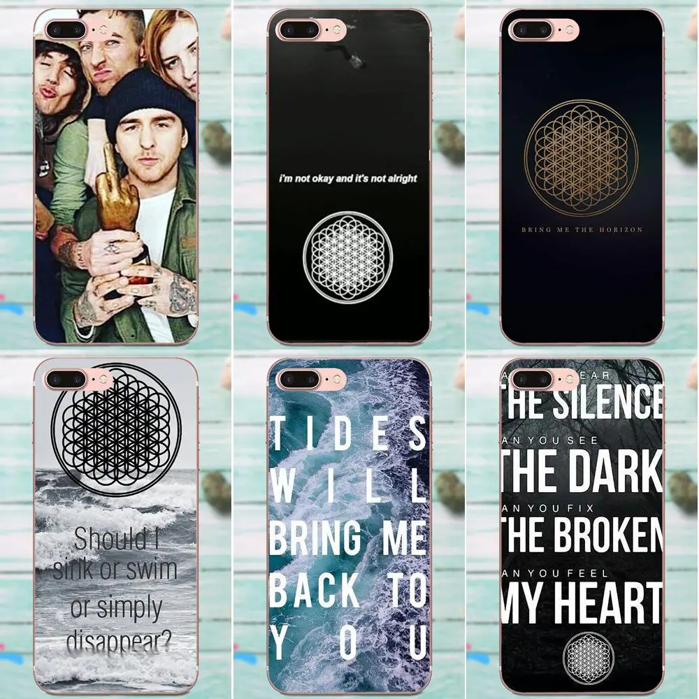 Чехол из ТПУ для мобильного телефона Bring Me The Horizon Bmth Xiaomi Redmi Mi Note 7 8 9 SE Pro Lite Go Play |