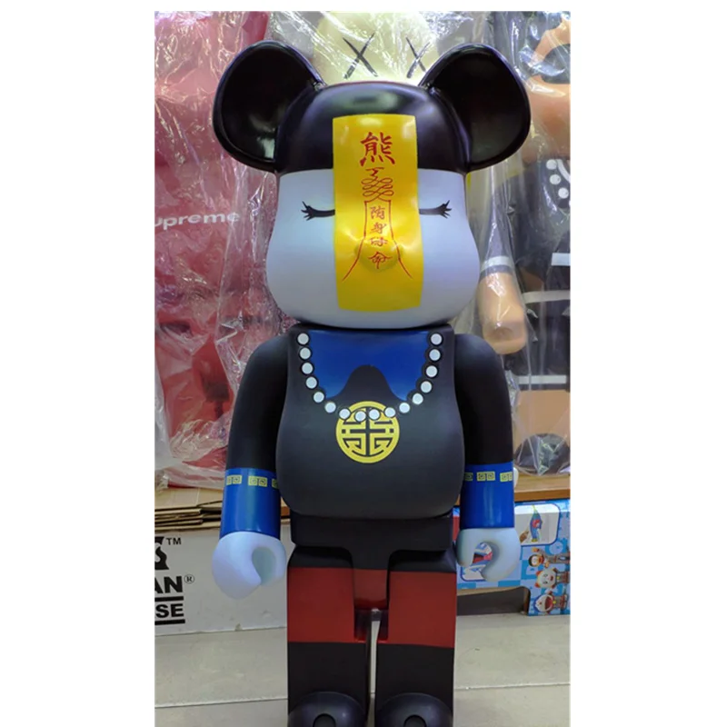 

1000% 70cm COS Zombie HORROR Bearbrick Be@rbrick DIY Graffiti Vinyl Action Figure Gloomy Bear Collectible Model Toy H94