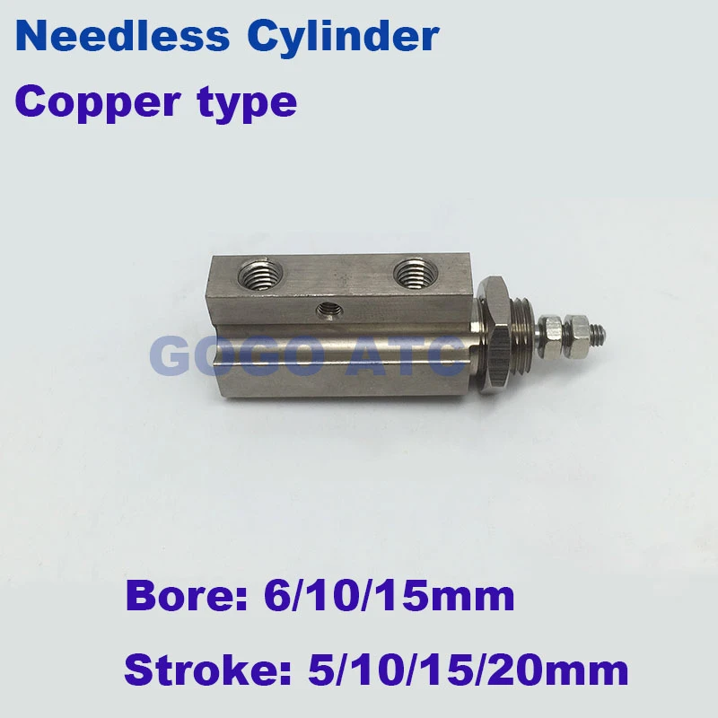 Needle Shape Pneumatic Cylinder Male Thread External Thread CJPB Cylinder for DIY Machinery for Small Machinery CJPB65 Needle Shape Pneumatic Cylinder Male Thread External Thread CJPB Cylinder for DIY Machinery for Small Machinery CJPB65