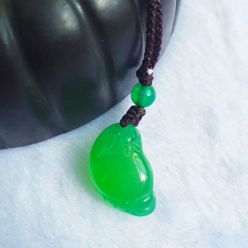 Ю. Синь юаней натуральный chalcedow резные ножки Форма Мода подвеска wondful lucky charm fine jewelry для любителей подарки