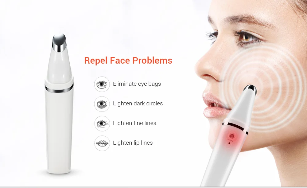 Constant Temperature Heating High Frequency Vibration Eye Lip Beauty Instrument