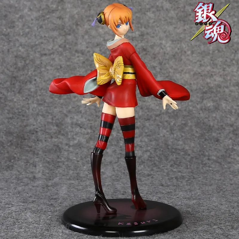 

Japanese Anime 20cm Silver Soul Kagura Figures Action Figure G.E.M Kagura umbrella PVC Action Figure Colletion Model Toy xx060