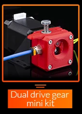 Trianglelab Drivegear Комплект двойной привод шестерни экструдер комплект мини Боуден экструдер клонированный Btech обновление для Prusa i3 3d передаточный механизм принтера