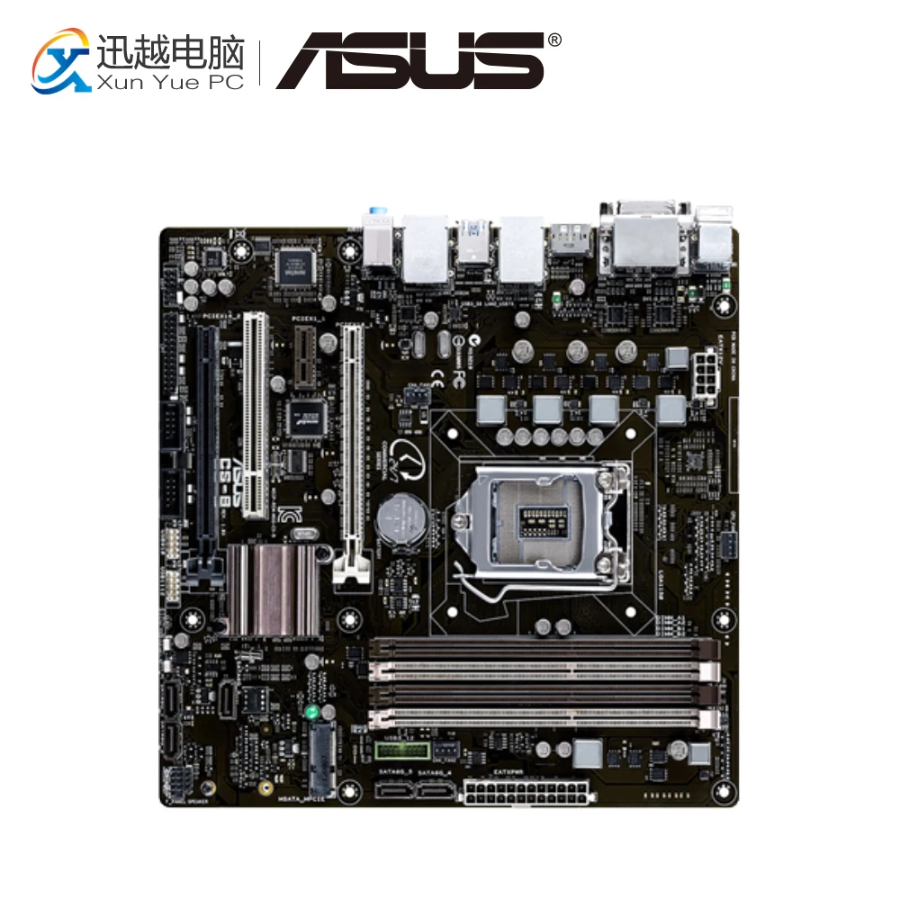 

Asus CS-B Desktop Motherboard Q87 Socket LGA 1150 i7 i5 i3 DDR3 32G SATA3 UBS3.0 2*DVI ATX