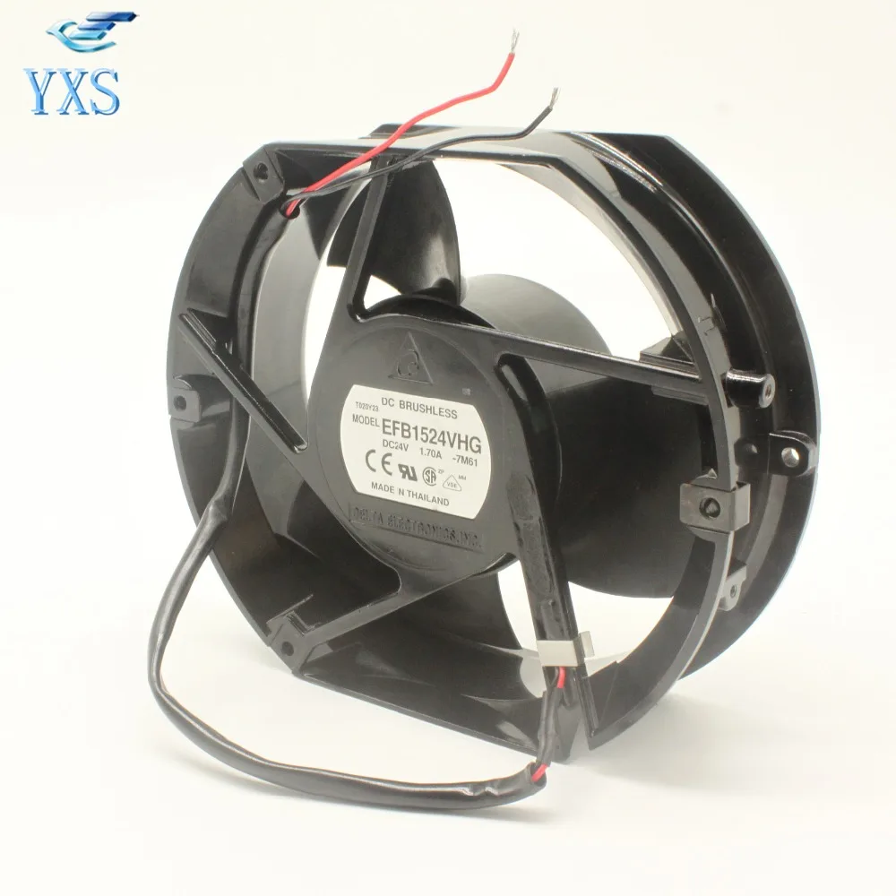 EFB1524VHG 17251 172*150*51MM 17cm DC24 24.48W 4000RPM Cooling Fan 1.70A 4 Wire Blower | Электроника