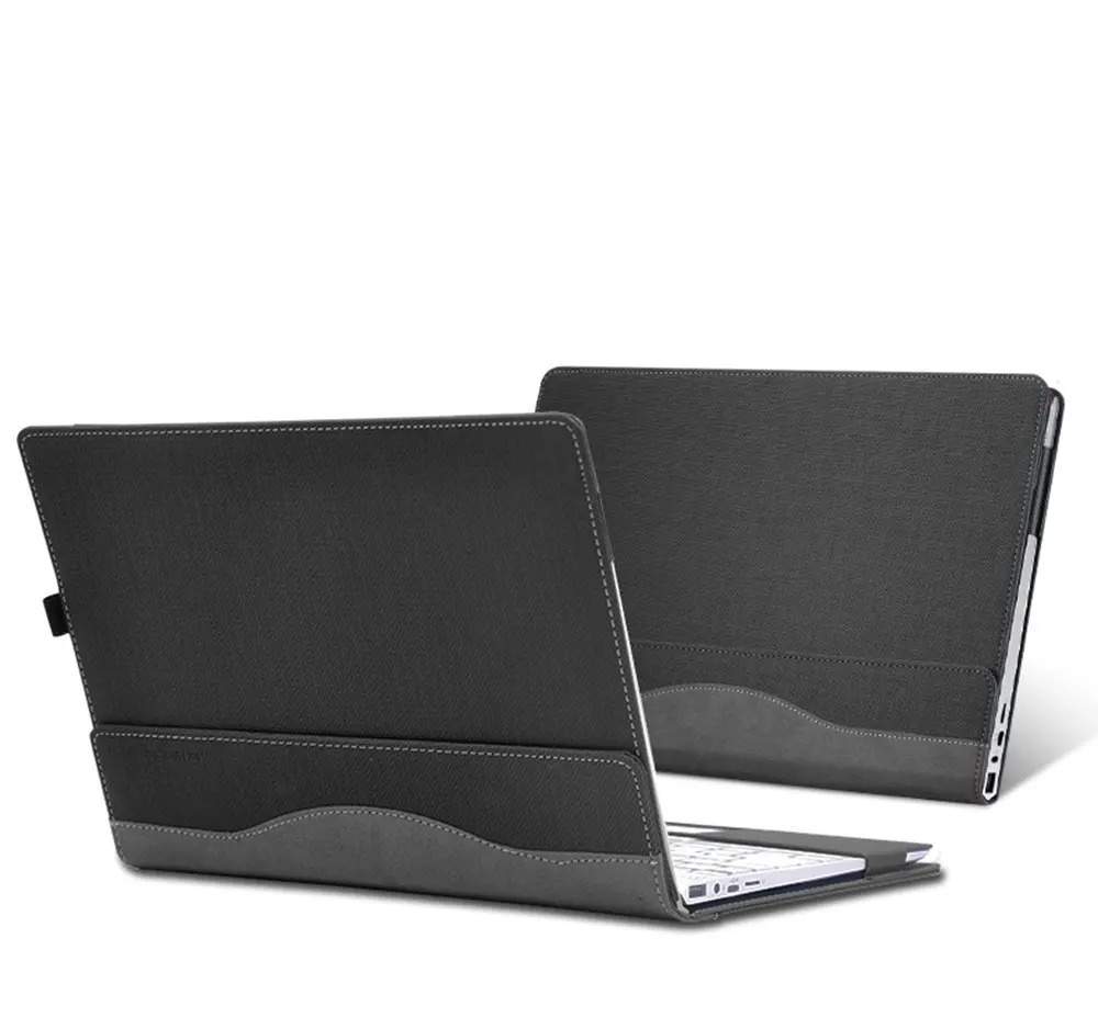 Case For Hp Envy 13 inch PU Leather Folio Stand Protective Cover For 13