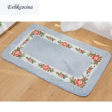 Цветочный Сельский коврик для гостиной Впитывающий Коврик для ванны нескользящий коврик для гостиной спальни ковровое покрытие для пола Infantil