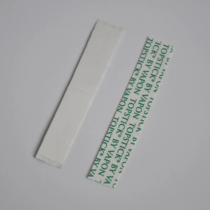 36pcs/lot 1/2 TOPSTICK Strong White Hair Double Side Adhesive Super Tape For Lace Wig/Toupee Extension Hair Adhesives Strips