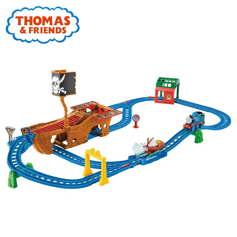 Оригинальные игрушки Thomas & Friends рельсовые строительные литые Железнодорожный