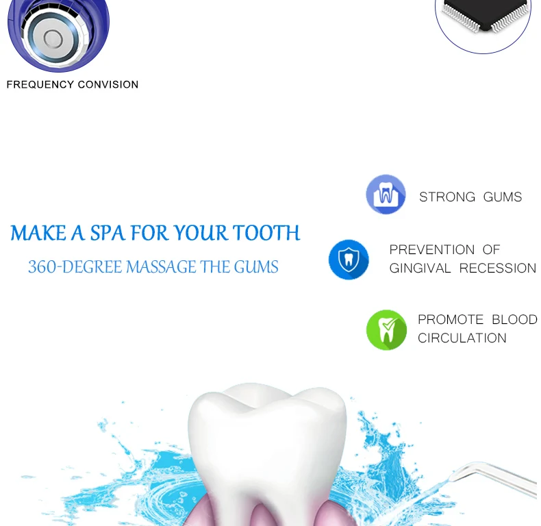 Waterpulse Dental Water Flosser Oral Irrigator Waterpick Dental Floss Water Irrigation Jet Dental Tooth Floss V660H 24