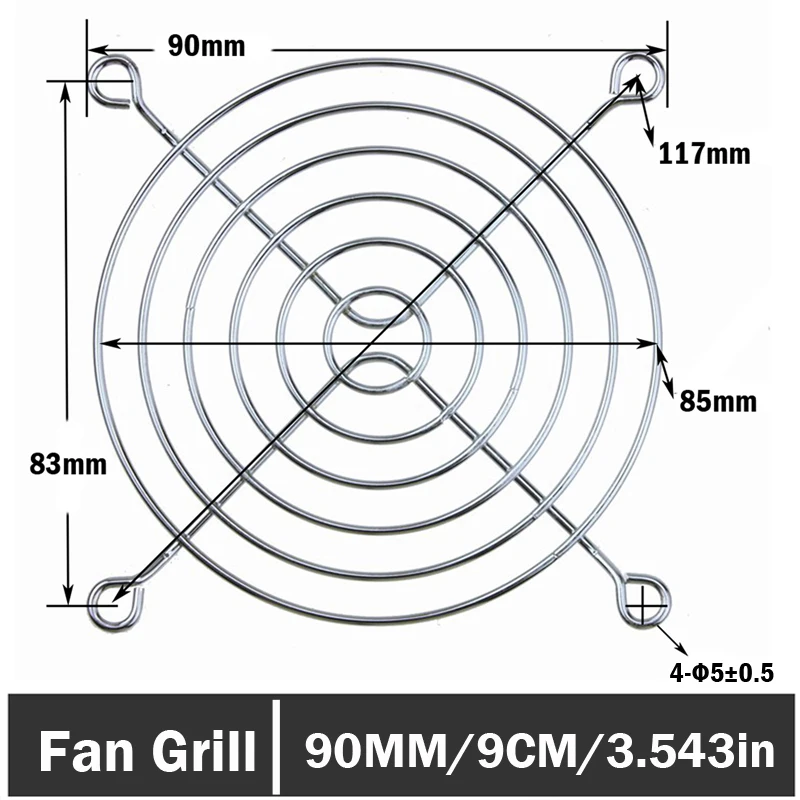 Fan Grill 90mm