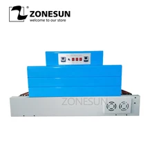 Zoneun BS-400 автоматическая термоусадочная машина термоусадочный аппарат для упаковки в пленку посуда машина упаковывания в усадочную пленку