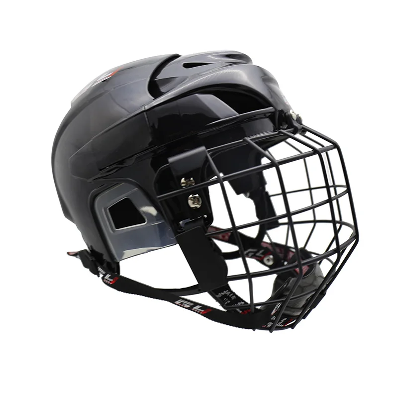 2019 Free shipping hot sales ice hockey helmet with A3 steel mask field