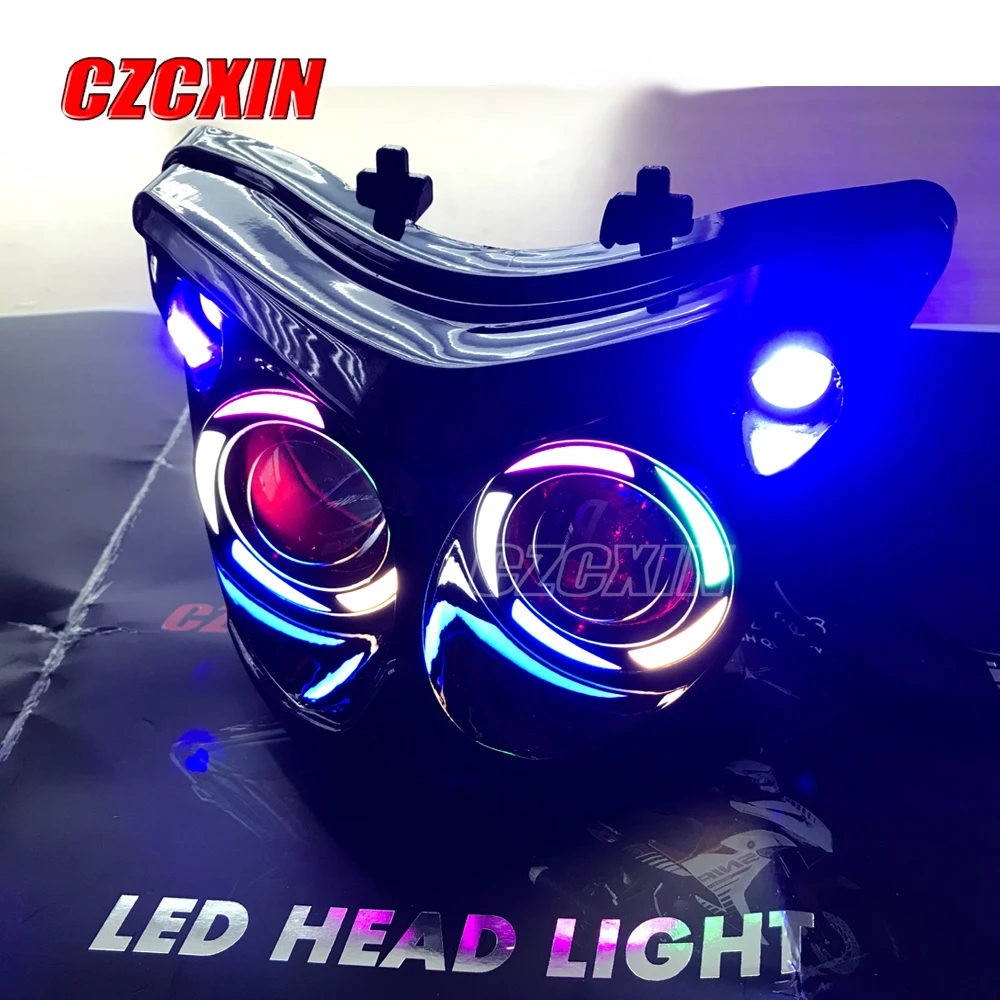 Motorcycle headlight modified LED head light headlamp front lamp for YAMAHA Exciter150 MXKING150 Y15ZR