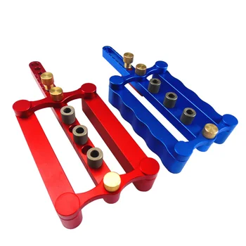 

Wholesale Self Centering Doweling Jig Set Metric Dowel Drilling Tools 3 in 1 Punch Locator Power Woodworking Joinery Hand Tool
