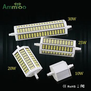 

Lampada Led R7S Light Bulb 10W 20W 25W 30W Led Spotlight SMD5730 AC220V-240V Spotlight Replace Halogen Floodlight Light For Home