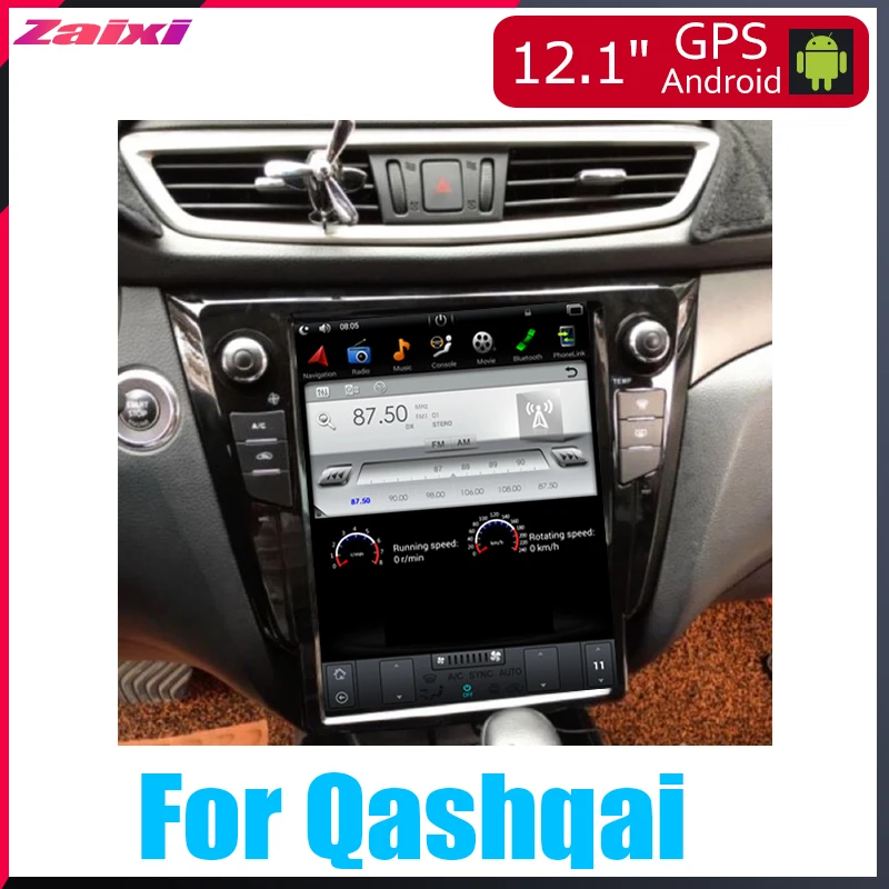 

Vertical Screen For Nissan Qashqai 2013~2019 Accessories Android Car GPS Navigation Multimedia Player Radio Stereo Video System