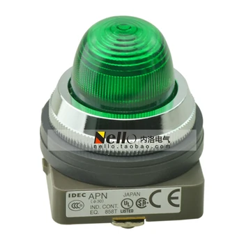 

[SA]Original authentic Japanese and spring light 30mm APN122DNG AC / DC 24V LED green--10pcs/lot