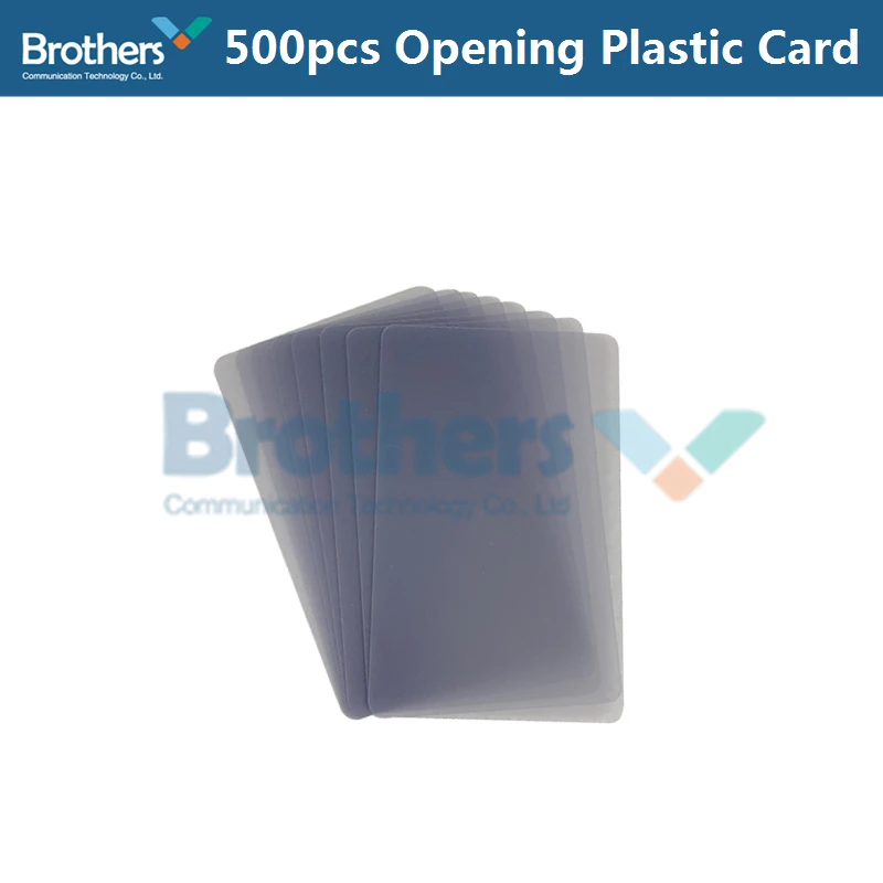 500pcs Opening Plastic Card for Mobile Phone Pry Opening Scraper for iPhone for Huawei LCD Screen Hand Tool Repair Tool AAA (3)