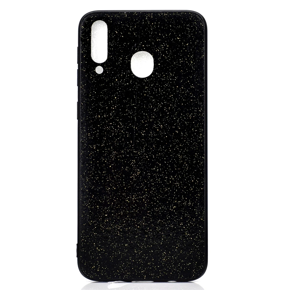 

Candy Color Silicone Case For Samsung Galaxy A50 A10 A30 S10 S10 Plus S10e M10 M20 Cases Glitter Pattern Back Cover Coque