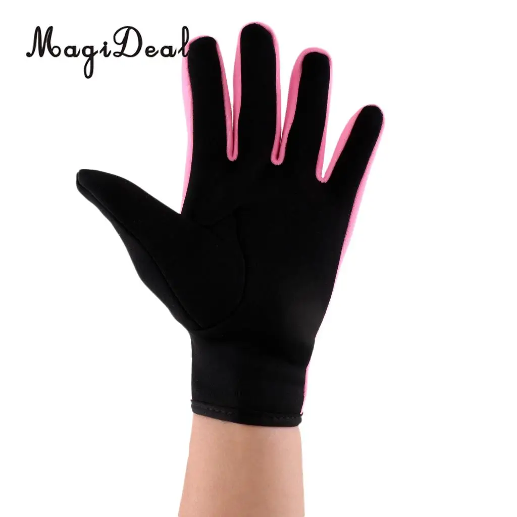 MagiDeal 1.5mm Neoprene Wetsuit Gloves Scuba Dive Snorkeling Equipment Anti-scratch Skid-proof Keep Warm Five Finger Gloves